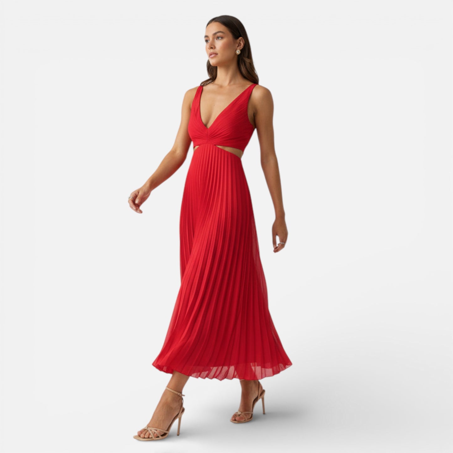 Old Albion | Women’s Timeless Pleated Midi Dress