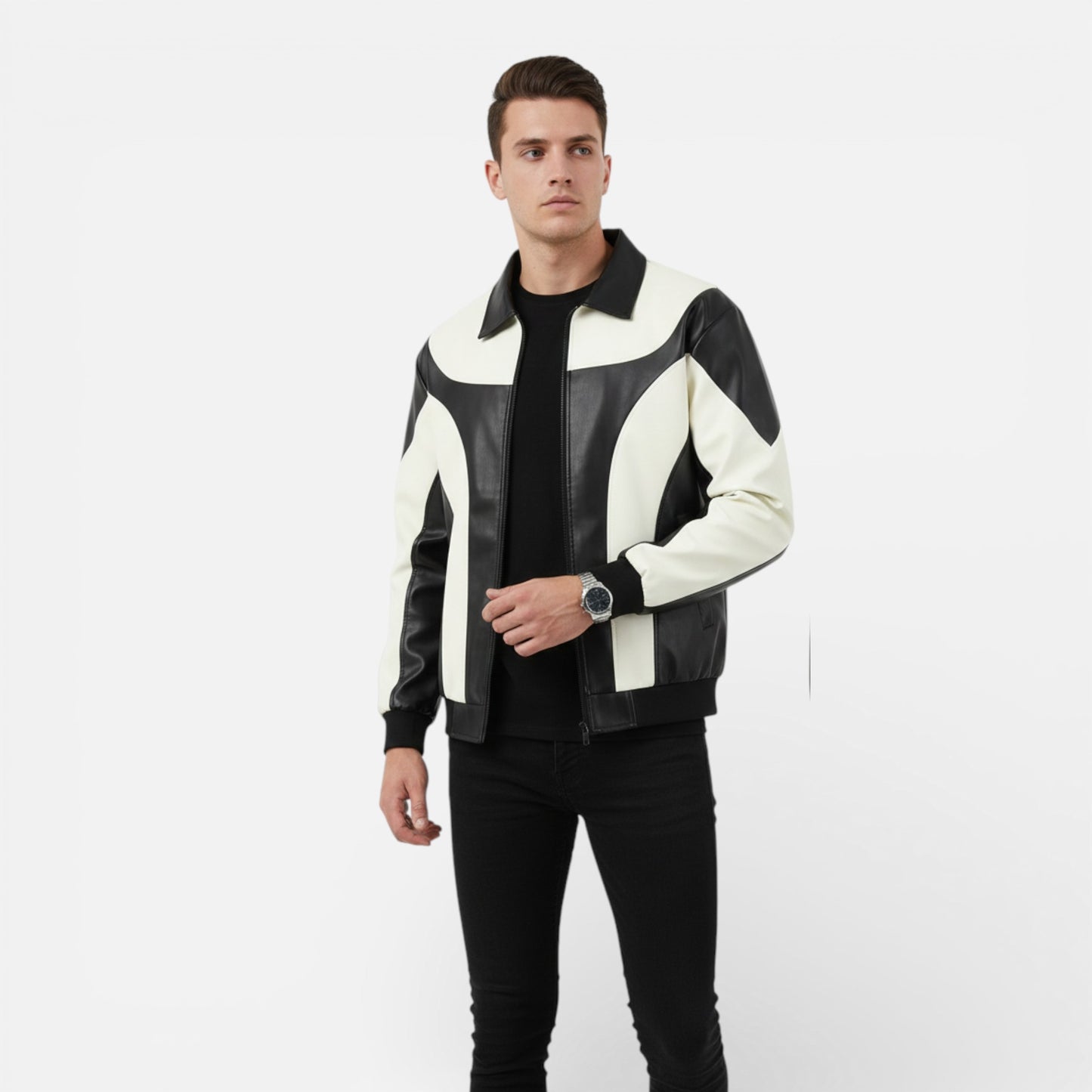 Old Albion | Men’s Refined Faux Leather Outerwear