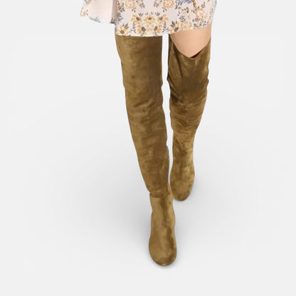 Old Albion | Women’s Elegant Over-The-Knee Winter Boots