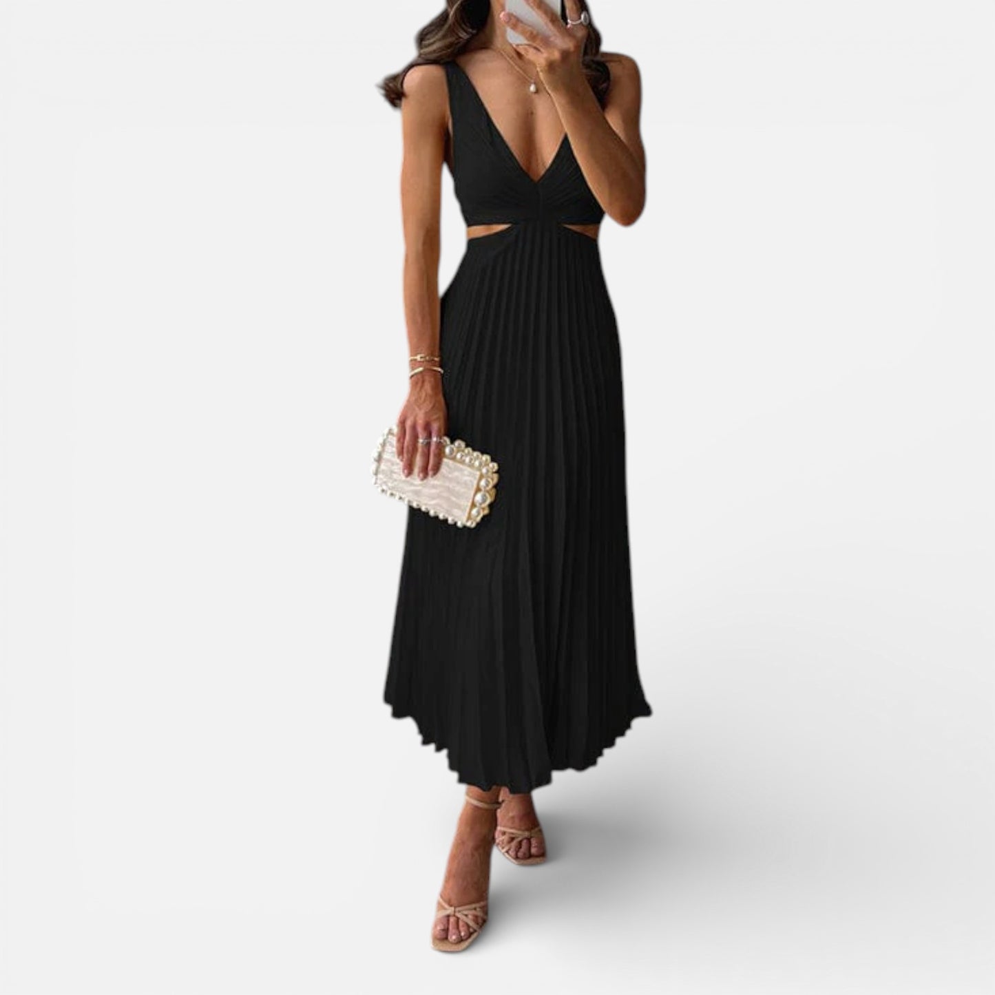 Old Albion | Women’s Timeless Pleated Midi Dress