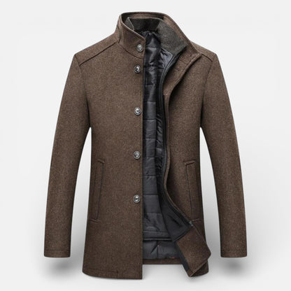 Old Albion | Men’s Timeless Long Wool Coat