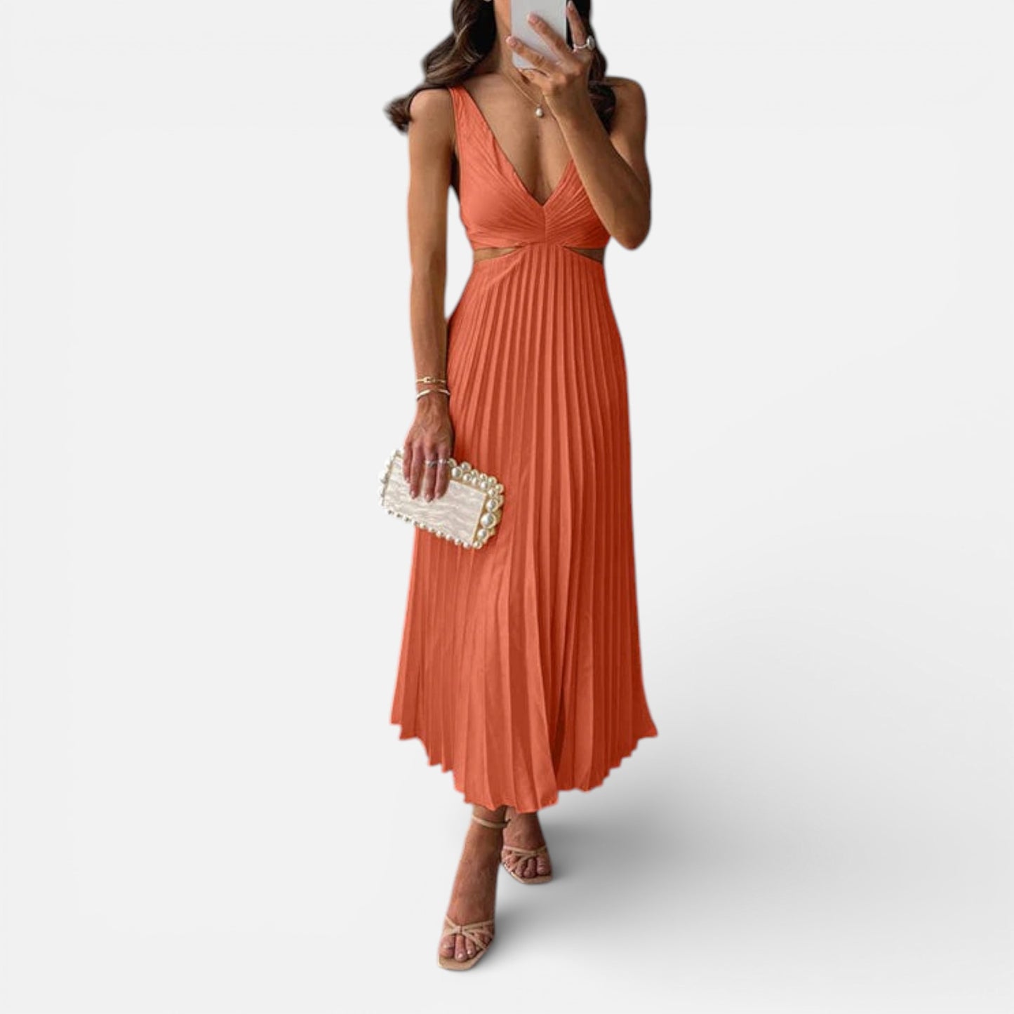 Old Albion | Women’s Timeless Pleated Midi Dress