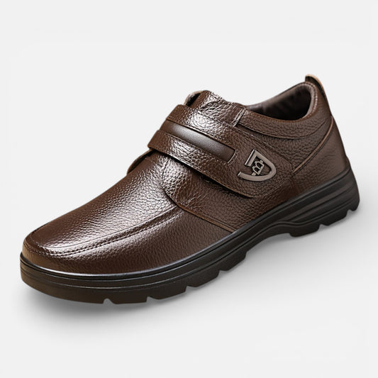 Old Albion | Men’s Leather Hook-and-Loop Loafers