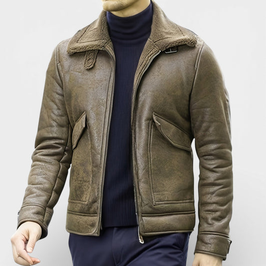 Old Albion | Men’s Matte Brushed Casual Jacket