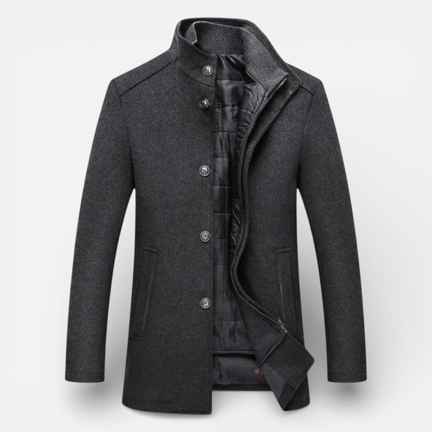 Old Albion | Men’s Timeless Long Wool Coat