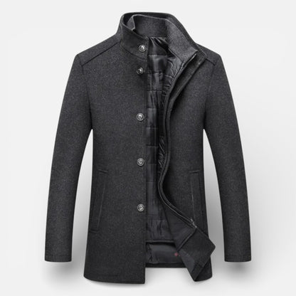 Old Albion | Men’s Timeless Long Wool Coat