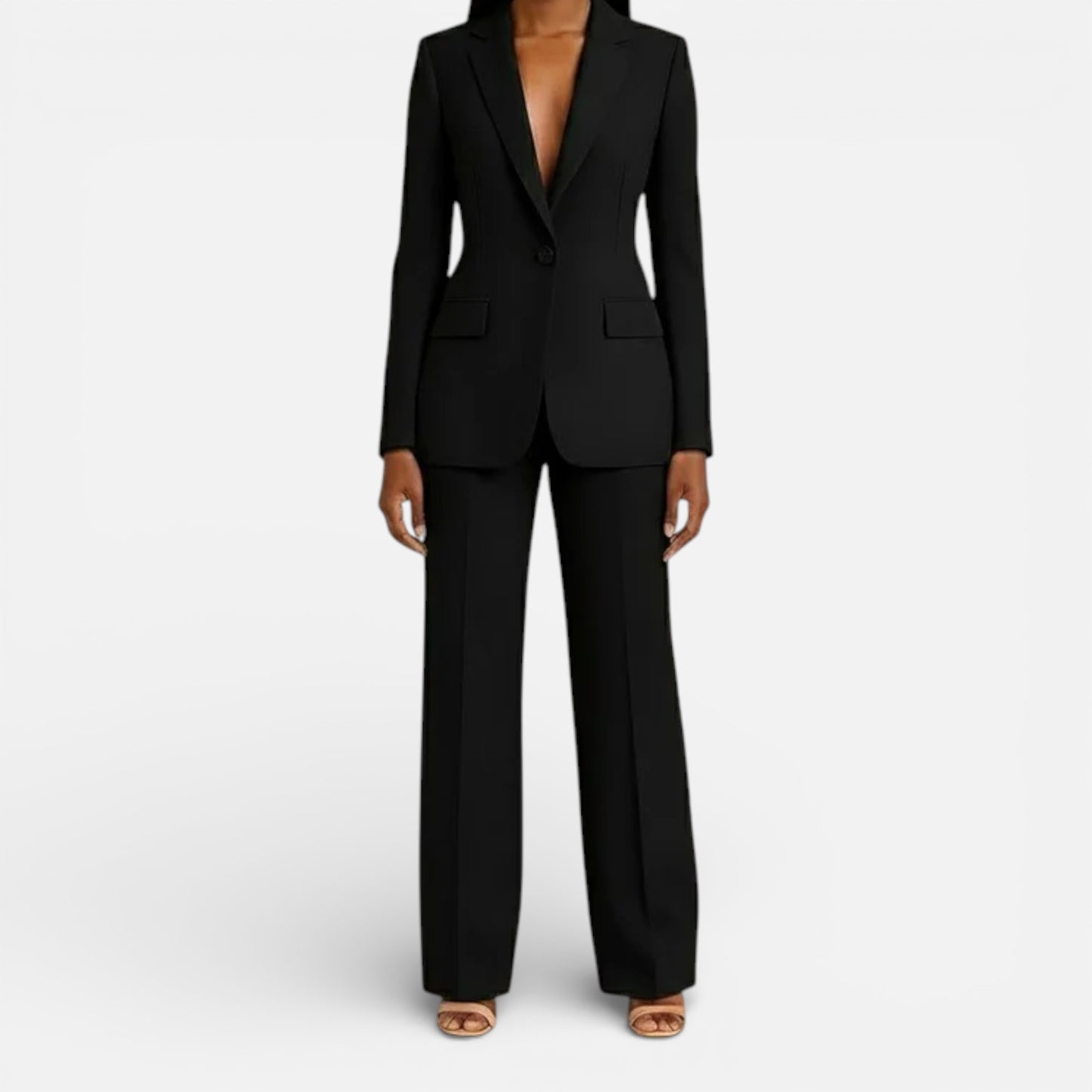 Old Albion | Women’s Tailored Long Blazer Suit Set