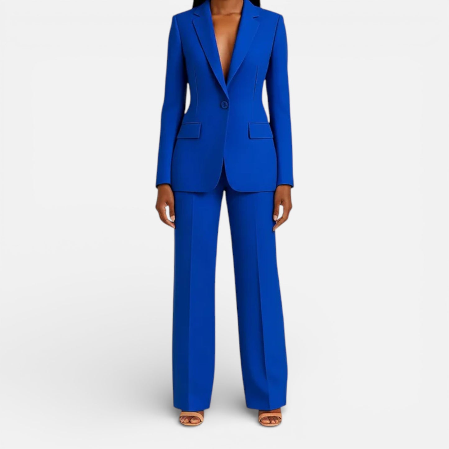 Old Albion | Women’s Tailored Long Blazer Suit Set