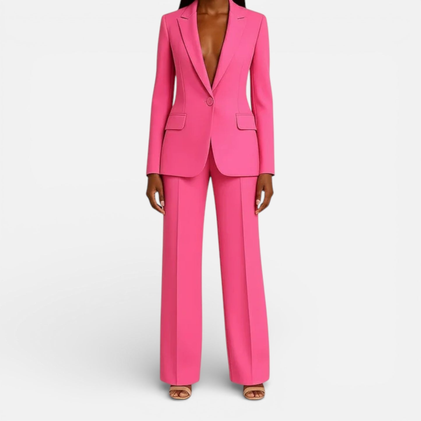Old Albion | Women’s Tailored Long Blazer Suit Set