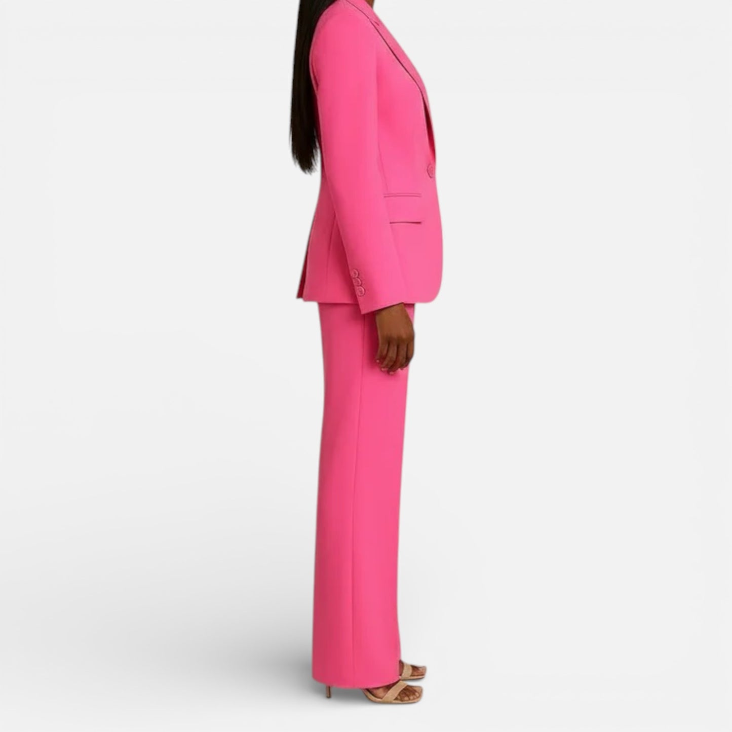 Old Albion | Women’s Tailored Long Blazer Suit Set