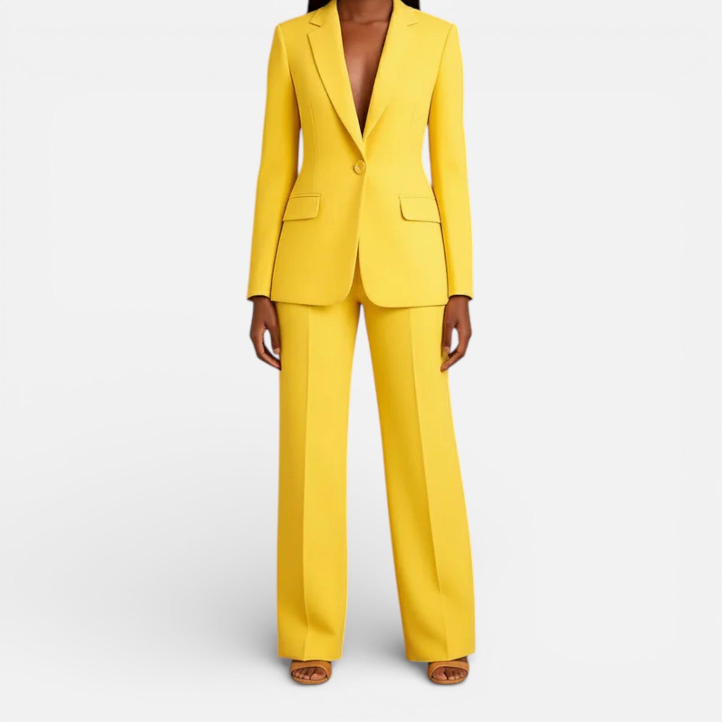 Old Albion | Women’s Tailored Long Blazer Suit Set