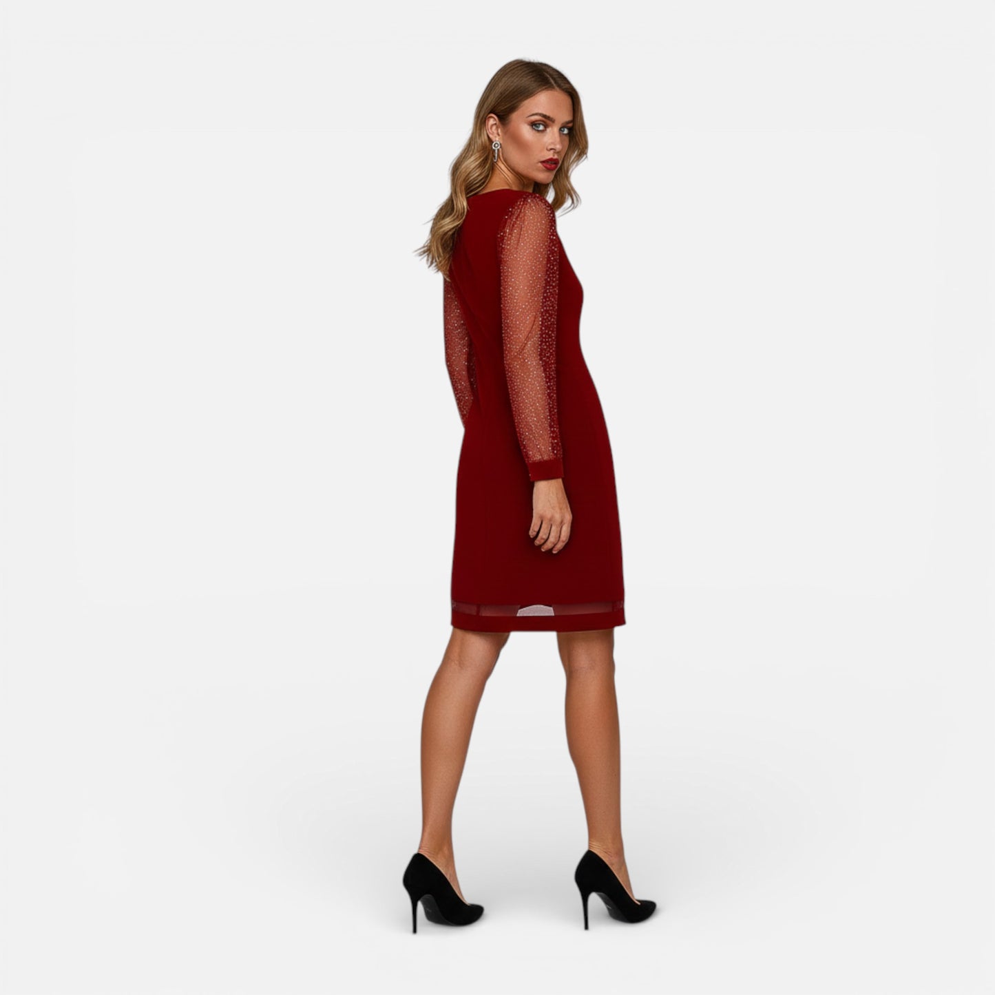 Old Albion | Women’s Refined Luxury Midi Dress