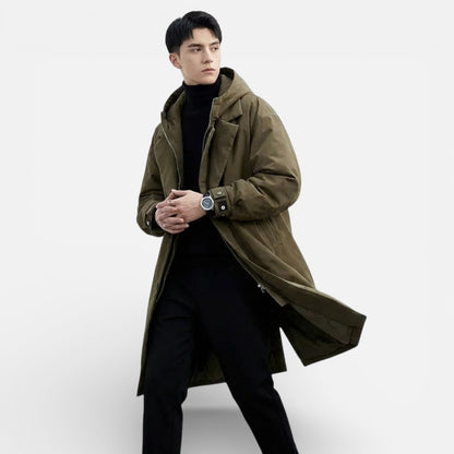 Old Albion | Men’s Heritage Waterproof Puffer Trench