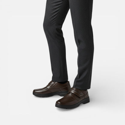 Old Albion | Men’s Leather Hook-and-Loop Loafers