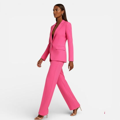 Old Albion | Women’s Tailored Long Blazer Suit Set