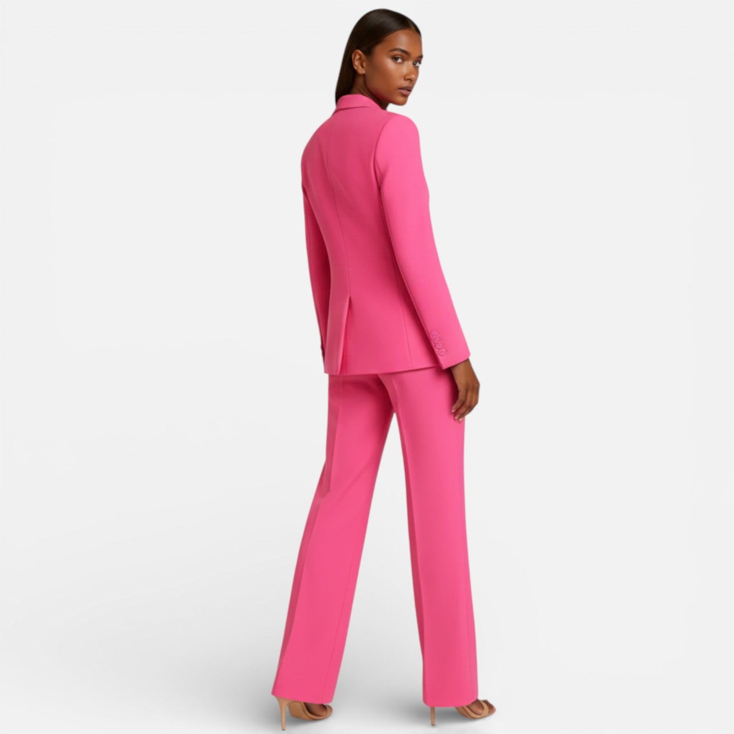 Old Albion | Women’s Tailored Long Blazer Suit Set