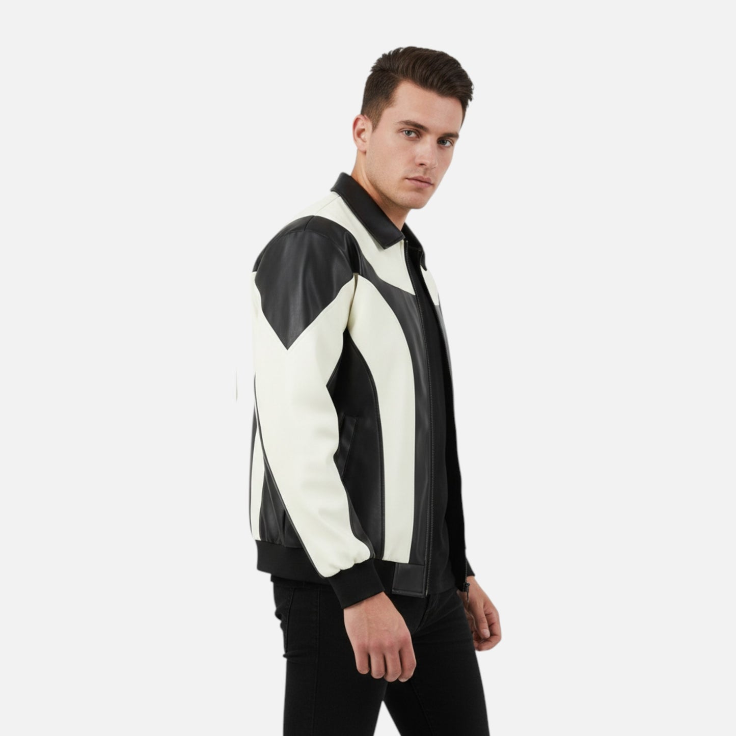 Old Albion | Men’s Refined Faux Leather Outerwear