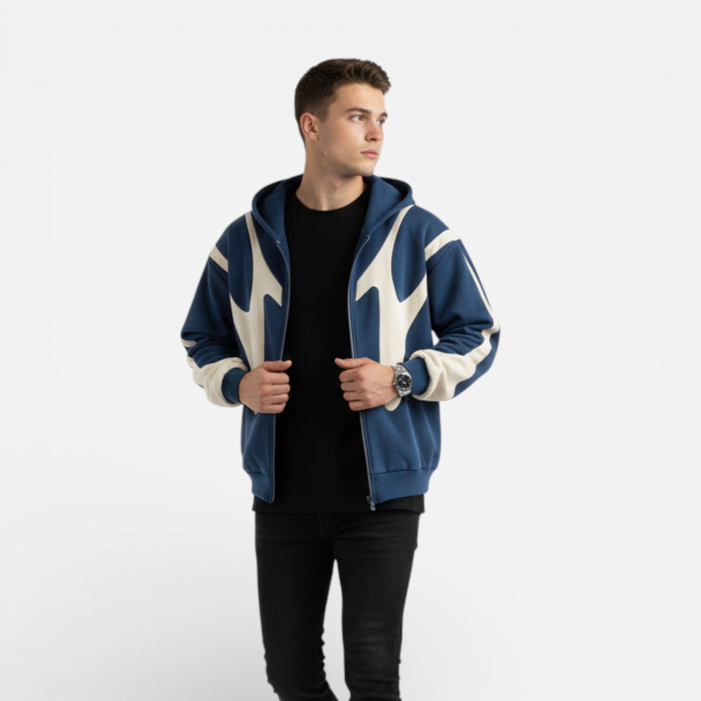 Old Albion | Men’s Refined Streetwear Zip Hoodie