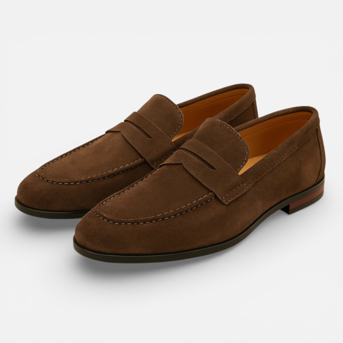 Old Albion | Men’s Suede Penny Loafers