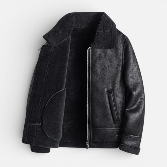 Old Albion | Men’s Classic Leather Flight Jacket