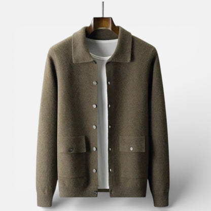 Old Albion | Men’s Timeless Soft Knit Cardigan