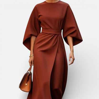 Old Albion | Women’s Timeless Belted Lantern Dress