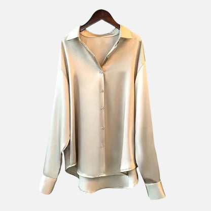 Old Albion | Women’s Silk Satin Blouse