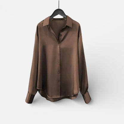 Old Albion | Women’s Silk Satin Blouse