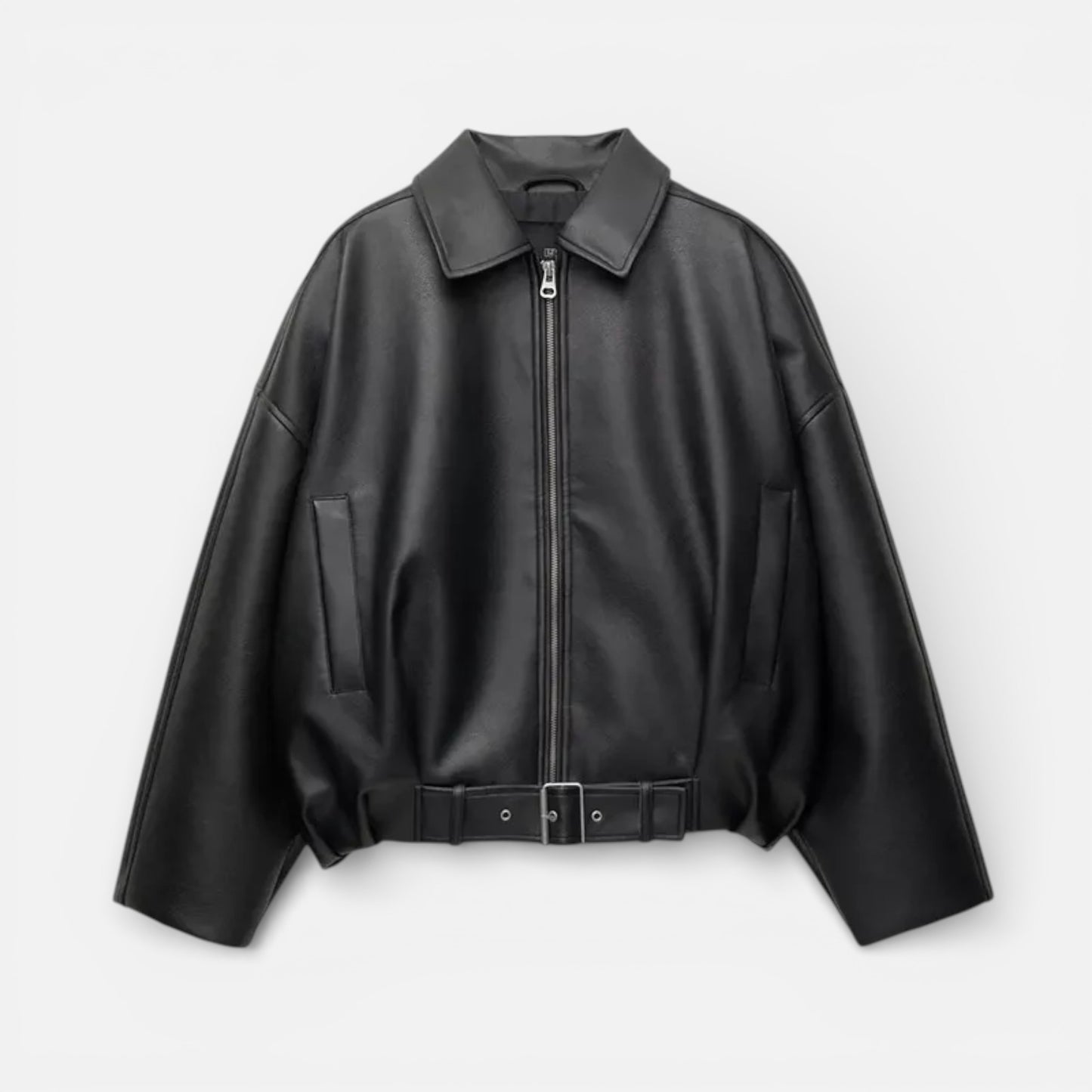 Old Albion | Women’s PU Leather Bomber Jacket