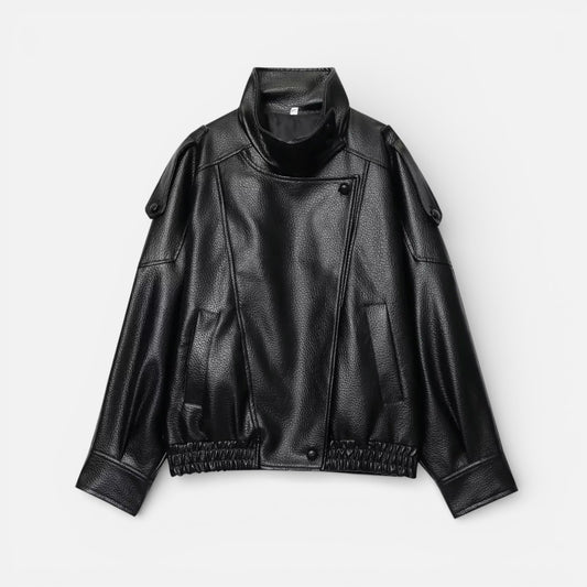 Old Albion | Women’s Black Heritage Leather Jacket