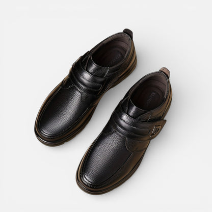 Old Albion | Men’s Leather Hook-and-Loop Loafers