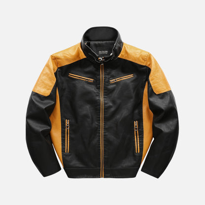 Old Albion | Men’s Refined Faux Leather Jacket