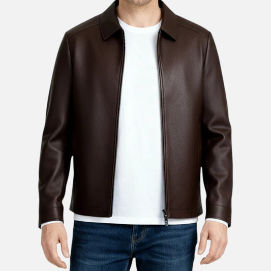 Old Albion | Men’s Heritage Tailored Leather Jacket