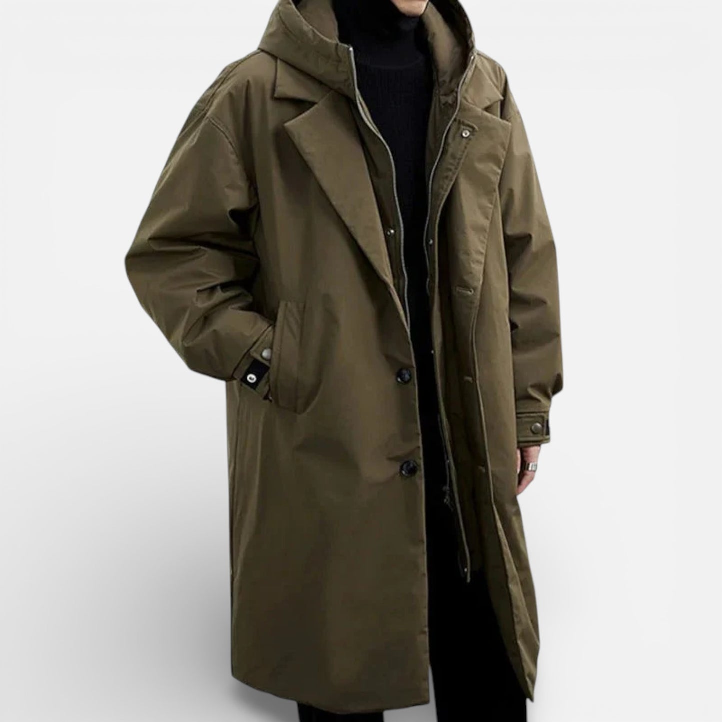 Old Albion | Men’s Heritage Waterproof Puffer Trench