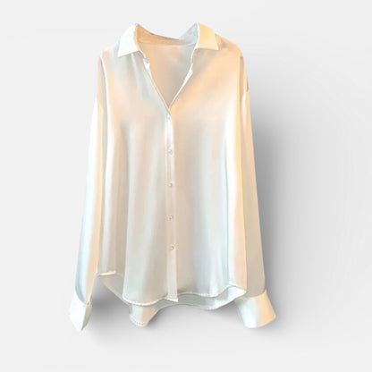Old Albion | Women’s Silk Satin Blouse